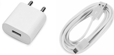 Wrapo 5 W 3.1 A Wall Charger for Mobile with Detachable Cable(White, Cable Included)