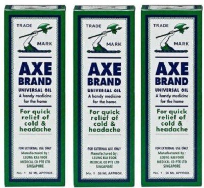 Axe Brand Universal Oil 56 ML (Pack Of 3) Liquid(3 x 56 ml)