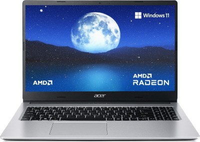 acer Aspire 3 Ryzen 3 Dual Core 3250U - (8 GB/512 GB SSD/Windows 11 Home) A315-23 Laptop(15.6 inch, Pure Silver, 1.9 kg)