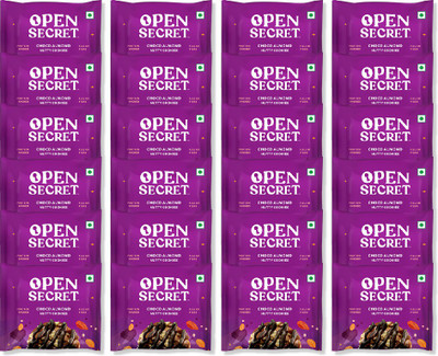 OPEN SECRET in A Box | Healthy Snacking at Home | Choco Almond | Cookies Biscuit(24 x 12.5 g)