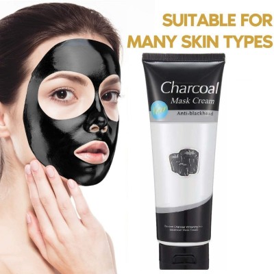 YAWI Activated Charcoal Peel off Face Mask,Deep cleansing,Remove Blackhead(130 g)