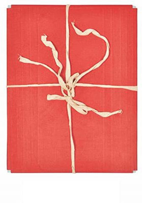 NEELGAGAN Cardboard Four Flapper File (Jumbo)(Set Of 4, Red)
