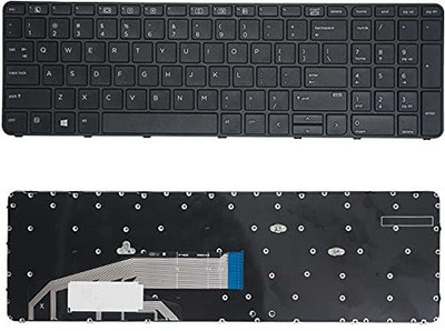 TechSonic Keyboard For HP Probook 450 G3 450 G4 455 G3 455 G4 470 G3 470 G4, ZBOOK 15 G3 Internal Laptop-size Laptop Keyboard Compatible with Desktop, Laptop, Mac(Black)