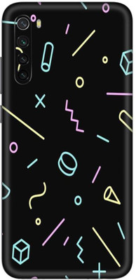 Toppings Redmi Note 8 Mobile Skin(Multicolor)
