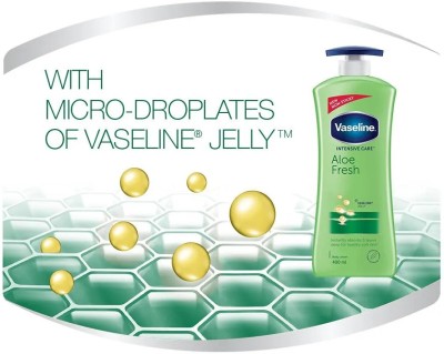 Vaseline (Intensive Care Aloe Fresh Body Lotion 400 ml) set/1(400 ml)