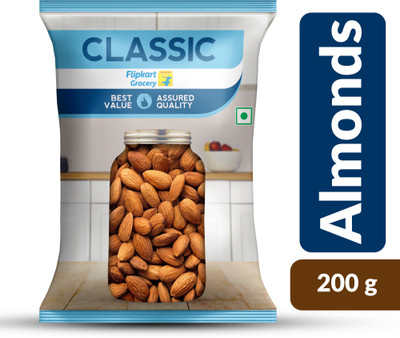 Classic Almonds by Flipkart Grocery(1 x 200 g)