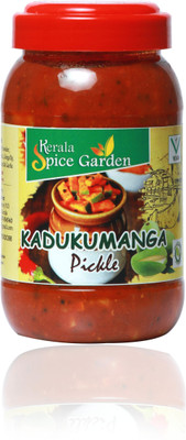 Kerala Spice Garden Kadukumanga Pickle | Cut Mango Pickle | Kerala Style | Organic | 500g Mango Pickle(500 g)