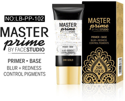 New.You Master Prime By Face Studio Primer Base Blur+Redness,Control Pigments 24K Gold Primer - 30 ml(Transparent) New.You Master Prime By Face Studio Primer Base Blur+Redness,Control Pigments 24K Gold Primer - 30 ml(Transparent)