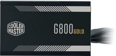 COOLER MASTER G800 Gold 80 Plus Gold Certified Power Supply 800 Watts PSU(Black)