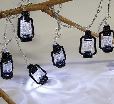 lookat 15 LEDs 0.08 m Yellow Steady Lantern Rice Lights(Pack of 1)