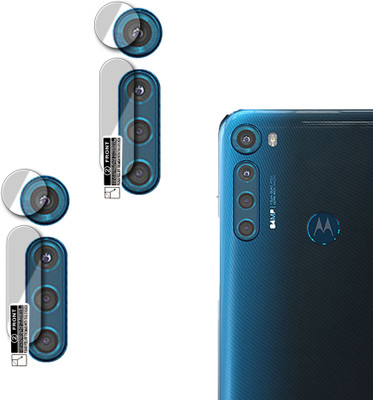 Hi-Cam Back Camera Lens Glass Protector for - Motorola One Fusion Plus(Pack of: 2)