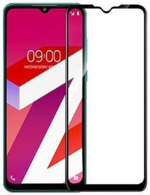 VISHZONE Edge To Edge Tempered Glass for LAVA Z6(Pack of 1)