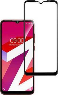 VISHZONE Edge To Edge Tempered Glass for LAVA Z6(Pack of 1)