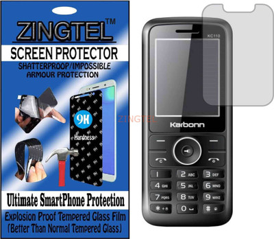 ZINGTEL Impossible Screen Guard for KARBONN KC110(Pack of 1)