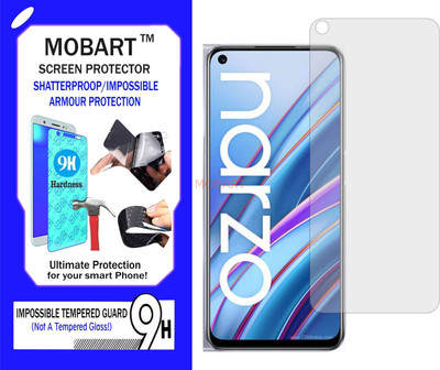 MOBART Impossible Screen Guard for REALME RMX2156(Pack of 1)