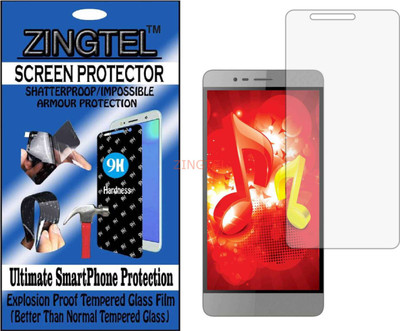 ZINGTEL Impossible Screen Guard for INTEX AQUA MUSIC(Pack of 1)