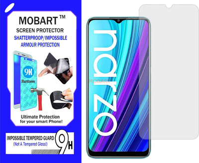 MOBART Impossible Screen Guard for REALME NARZO 30A(Pack of 1)
