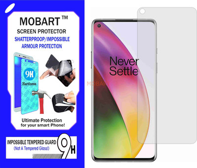 MOBART Impossible Screen Guard for ONE PLUS 8 5G UW (VERIZON)(Pack of 1)