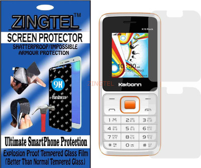 ZINGTEL Impossible Screen Guard for KARBONN K19 ROCK(Pack of 1)
