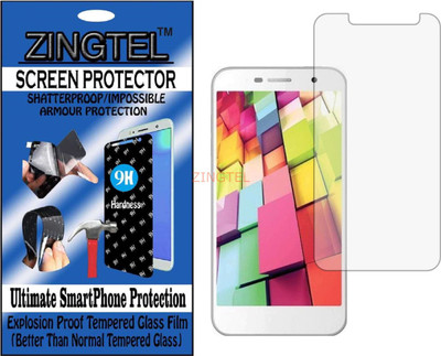 ZINGTEL Impossible Screen Guard for INTEX AQUA 4G PLUS(Pack of 1)