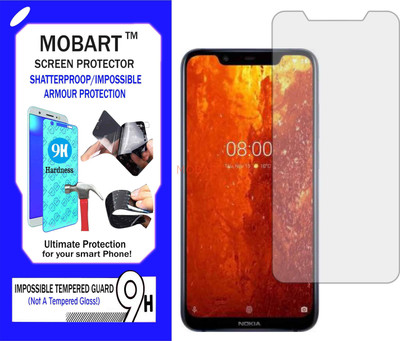 MOBART Impossible Screen Guard for NOKIA 8.1(Pack of 1)