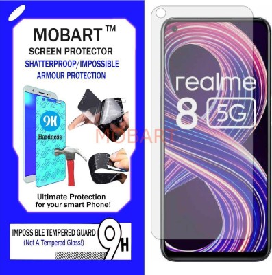 MOBART Impossible Screen Guard for REALME 8 5G RMX3241(Pack of 1)