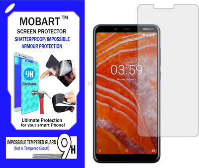 MOBART Impossible Screen Guard for NOKIA 3.1 PLUS(Pack of 1)
