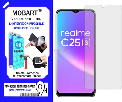 MOBART Impossible Screen Guard for REALME C25S(Pack of 1)