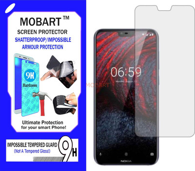 MOBART Impossible Screen Guard for Nokia 6.1 Plus(Pack of 1)