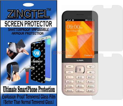 ZINGTEL Impossible Screen Guard for LAVA GEM(Pack of 1)