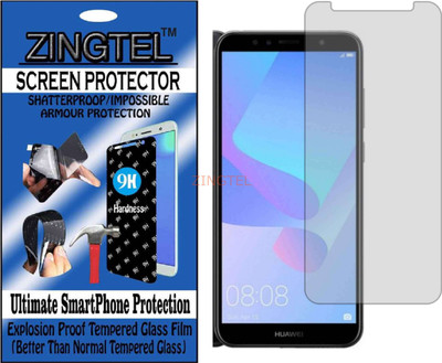 ZINGTEL Impossible Screen Guard for HUAWEI HONOR Y6 2018(Pack of 1)