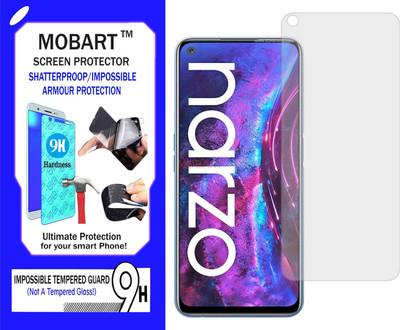 MOBART Impossible Screen Guard for REALME NARZO 30 PRO 5G(Pack of 1)