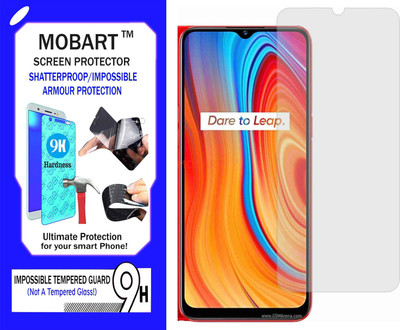 MOBART Impossible Screen Guard for REALME C3I(Pack of 1)