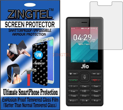 ZINGTEL Impossible Screen Guard for JIO LYF F50(Pack of 1)