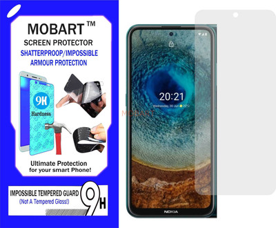 MOBART Impossible Screen Guard for NOKIA X10 5G(Pack of 1)