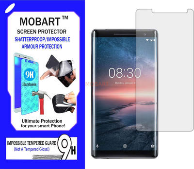 MOBART Impossible Screen Guard for NOKIA 8 SIROCCO(Pack of 1)