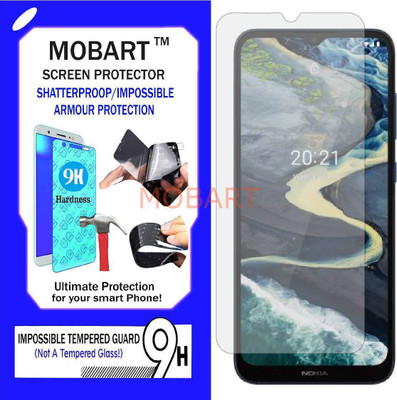 MOBART Impossible Screen Guard for NOKIA C20 PLUS TA1380(Pack of 1)