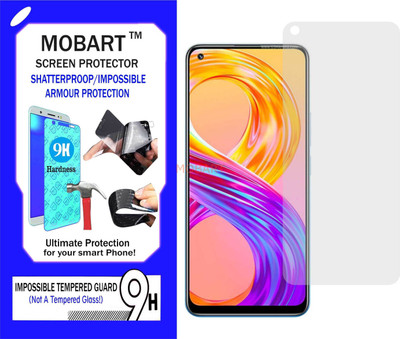 MOBART Impossible Screen Guard for REALME 8 PRO(Pack of 1)