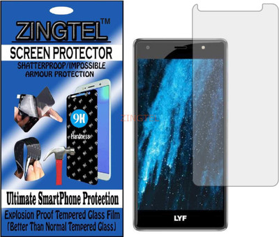ZINGTEL Impossible Screen Guard for LYF WATER F1S(Pack of 1)
