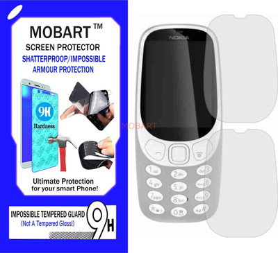 MOBART Impossible Screen Guard for NOKIA 3310 DS(Pack of 1)