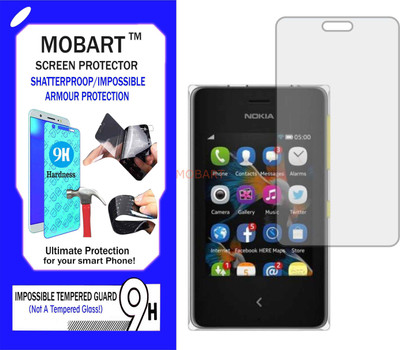 MOBART Impossible Screen Guard for NOKIA ASHA 500 DUAL SIM(Pack of 1)