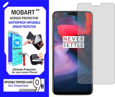 MOBART Impossible Screen Guard for OnePlus 6(Pack of 1)