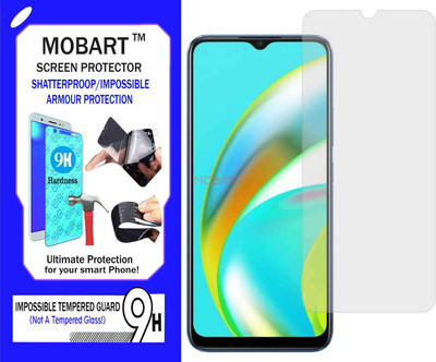 MOBART Impossible Screen Guard for REALME C20(Pack of 1)