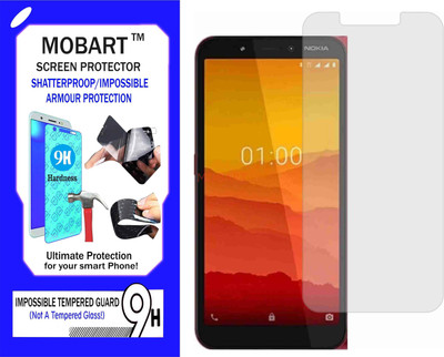 MOBART Impossible Screen Guard for Nokia C2(Pack of 1)