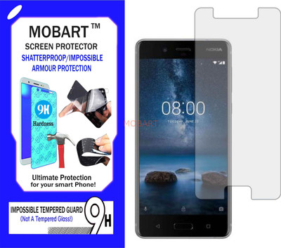 MOBART Impossible Screen Guard for NOKIA 8(Pack of 1)