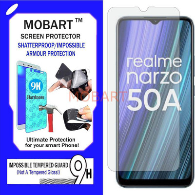 MOBART Impossible Screen Guard for REALME NARZO 50A RMX3430(Pack of 1)