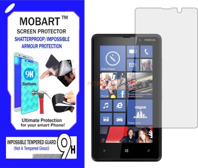 MOBART Impossible Screen Guard for NOKIA LUMIA 820(Pack of 1)