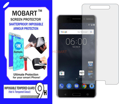 MOBART Impossible Screen Guard for Nokia 6(Pack of 1)