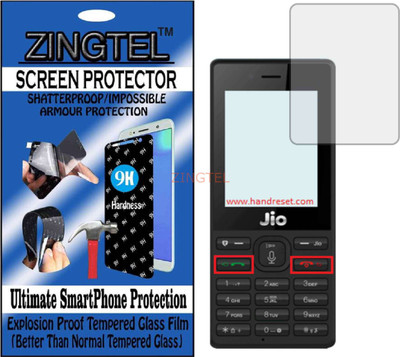 ZINGTEL Impossible Screen Guard for JIO LYF F41(Pack of 1)