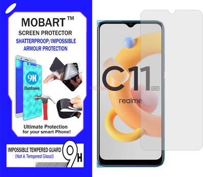 MOBART Impossible Screen Guard for REALME C11 (2021)(Pack of 1)